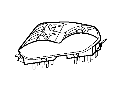 Mopar 4796652 Clip-Bezel