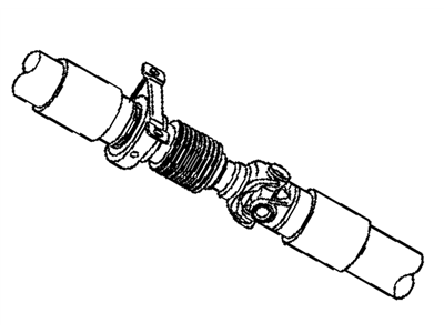 Mopar 5093363AA YOKE-Drive Shaft