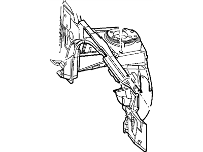 Mopar 5003849AB Beam-Upper Load Path