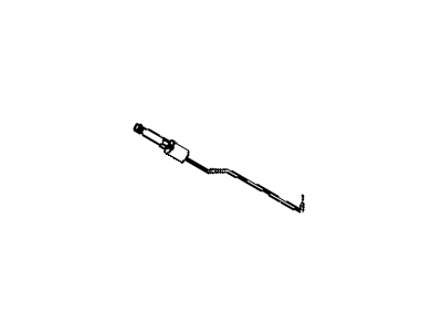 Mopar 5067661AA Knob-Door Latch