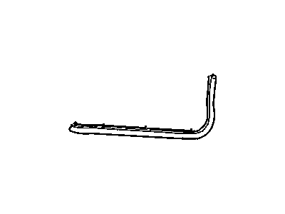 Mopar 4724771AB WEATHERSTRIP-SILL Rear Secondary