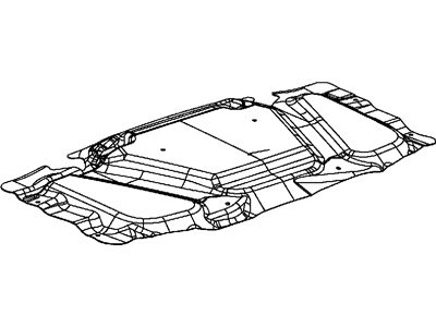 Mopar 5112970AD SILENCER-Hood