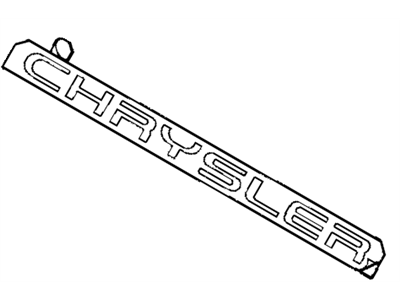 Mopar 5288277 Nameplate