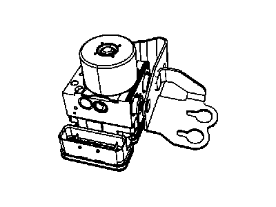 Mopar 68061734AA Electrical Anti-Lock Brake System Control