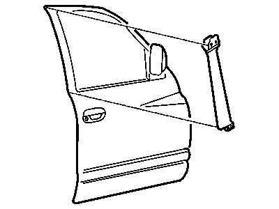 Mopar 55077367AA Decal-Pillar