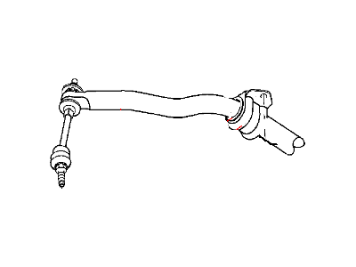 Mopar 52106586AA Bar-Front SWAY