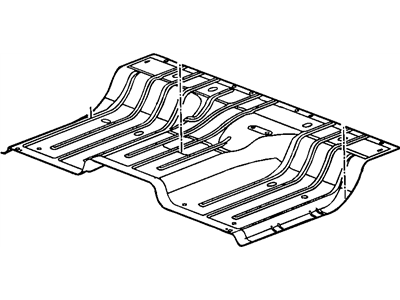 2010 Dodge Ram 5500 Floor Pan - 55275553AD