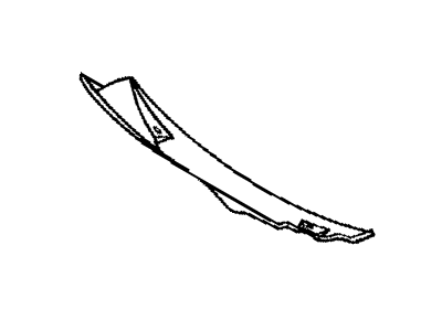 Mopar 5098265AA Seal-Fender To COWL