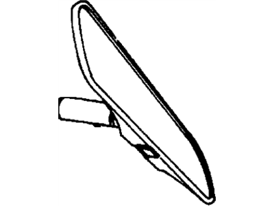 Mopar 55077473AA Inside Rear View Mirror