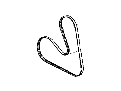 Chrysler PT Cruiser Drive Belt - 4891519AB