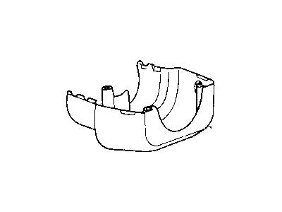 Mopar 5FV76LAZAC SHROUD-Steering Column