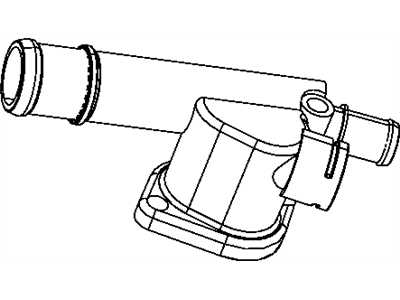 Mopar 68001300AA Housing-Water Outlet