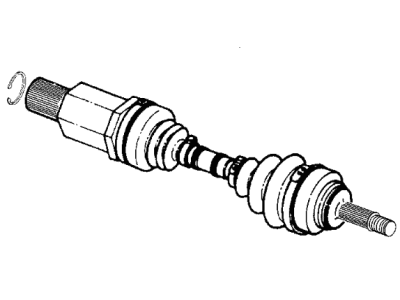 1998 Dodge Neon Axle Shaft - R2073397AC
