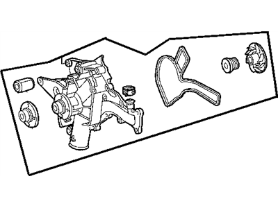 Mopar 5102894AA Engine Cooling Water Pump