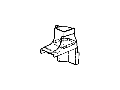 Mopar 4166722 Filler-Rear Door Pillar