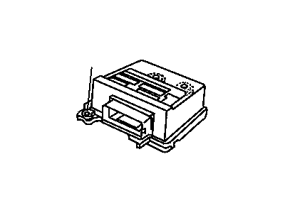 Dodge Viper Air Bag Control Module - 4848802AE