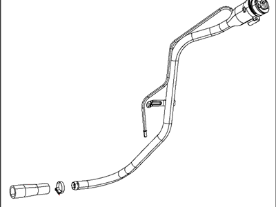 Mopar 52029693AF Tube-Fuel Filler