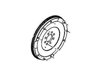 2003 Dodge Neon Flywheel - 4668504AB