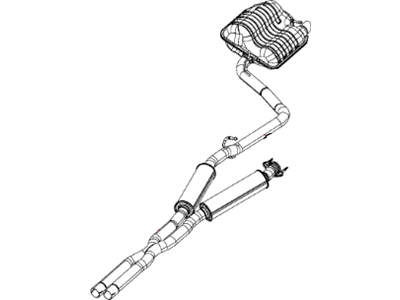 2019 Dodge Challenger Exhaust Pipe - 68260150AA