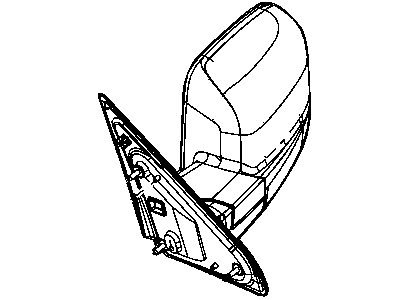2011 Ram 2500 Car Mirror - 68060202AA