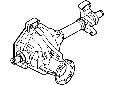 Mopar 52070462AD Axle-Service Front