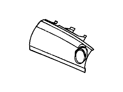 Mopar 5HZ98XDVAB Door-Passenger Air Bag