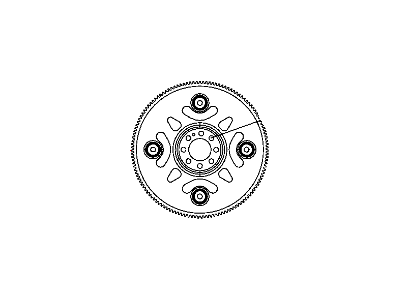 Mopar 53022042AA Flywheel