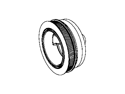 Chrysler Crankshaft Pulley - 53021303AD