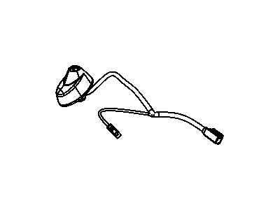 Mopar 5064771AC Antenna-Base Cable And Bracket