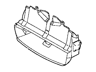 Mopar MB909679 Duct-Front Bumper Air Guide