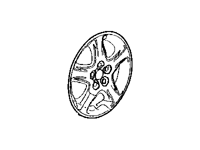 Mopar Wheel Cover - 5272360AA