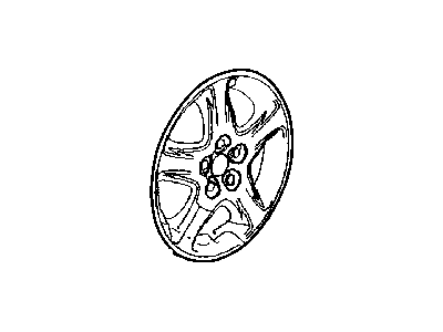 Mopar 5272360AA Wheel Cover