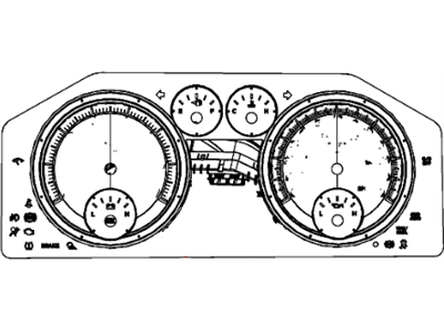 Mopar Speedometer - 56046544AF