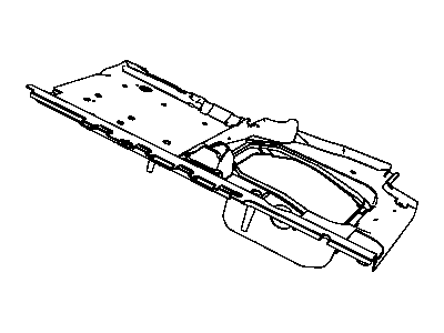 Mopar 5108284AB Cover-Load Floor