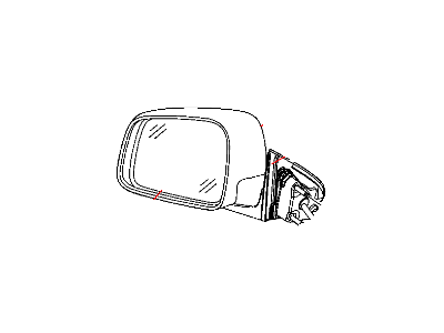 Dodge Durango Car Mirror - 5SH44AXRAC