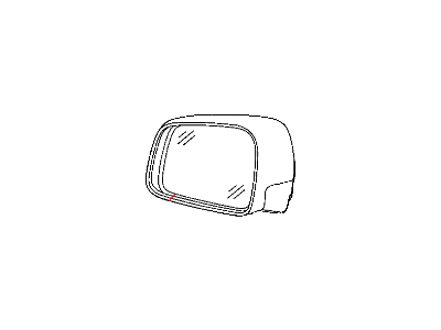 2023 Dodge Durango Car Mirror - 68142477AA