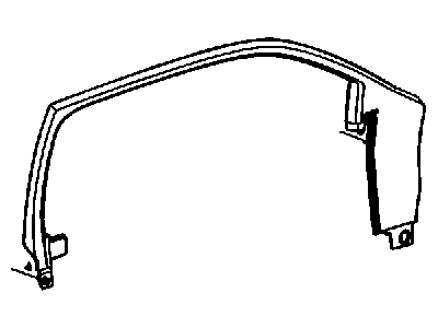 Chrysler 300 Door Seal - 57010326AA