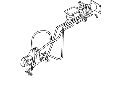 1999 Dodge Ram 2500 Power Steering Hose - 52106302AA