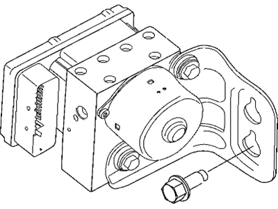Mopar 5175520AA Anti-Lock Brake Control Module
