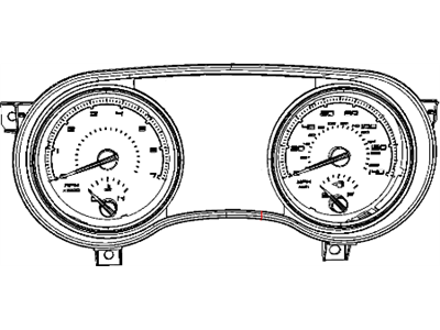 Chrysler Speedometer - 56054723AC