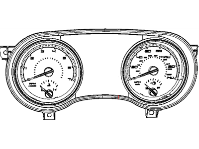 Mopar 56054752AC Cluster-Instrument Panel