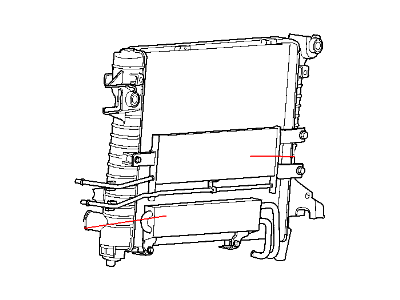 Mopar 52028967AB Transmission Oil Cooler