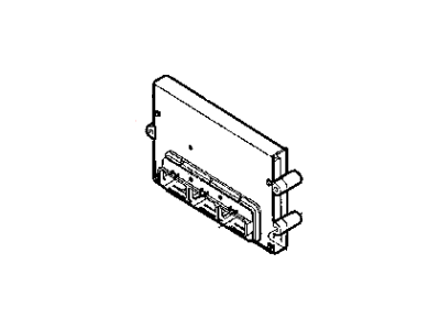 Dodge Viper Engine Control Module - 4865501AE