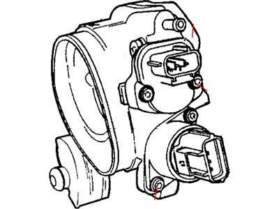 Mopar 4865278AC Engine Throttle Body