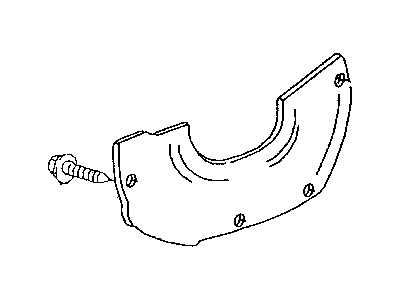 Mopar 52117501AB Shield-Transmission Dust