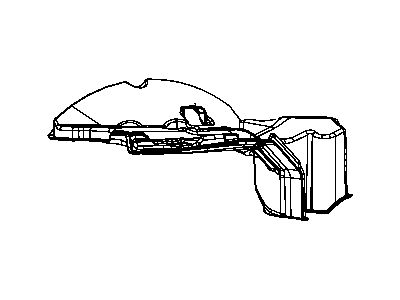 Mopar 5169438AA Shield-Transmission