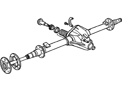 Mopar 4856081AB Housing-Rear Axle