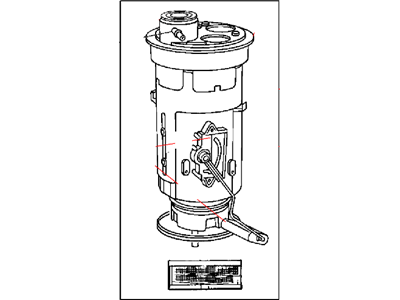 Mopar 5104694AA Fuel Pump/Level Unit Module