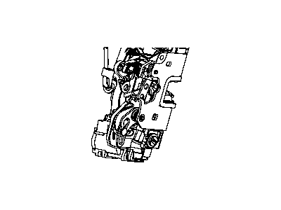 2007 Chrysler Sebring Door Lock Actuator - 4589424AA