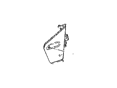 Mopar 55075244 Clip-Handle To Latch Rod